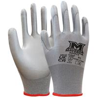Maverick Safety MK32 Precision Touch Work Gloves Large (Pair) in Grey