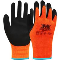 Maverick Safety MK07 Thermal Work Gloves X-Large (Pair) in Orange/Black Acrylic