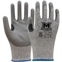 Maverick Safety MK82 Cut Resistant Touch Work Gloves X-Large (Pair) in Grey