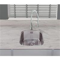 Maine Ness Undermount Kitchen Sink Small Single Bowl (1) in Stainless Steel
