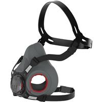 JSP Force 8 Mask without Filters Small in Black Rubber