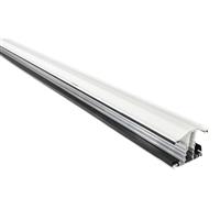 Solstice Capex Snap Down Glazing Bar 10-25mm 4000mm in White Rubber