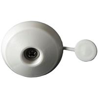 Solstice Polycarbonate Fixing Buttons 16mm (10 Pack) in White