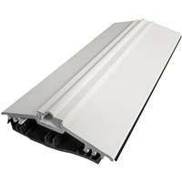 Solstice Capex Concealed Fix Glazing Bar & Rafter Gasket 70mm Brown 3600mm in White Rubber