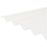 Solstice PVC Corrugated Sheet 5 Pack 1m x 950mm (5 Pack) in Clear