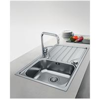 Franke Flash Reversible Kitchen Sink & Drainer Single Bowl in Stainless Steel