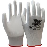 Maverick Safety MK17 Precision Decorators Gloves Large (Pair) in White