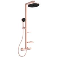 Ideal Standard ALU+ Ceratherm Thermostatic Bar Mixer Shower Set in Rose Aluminium