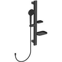 Ideal Standard ALU+ Ideal Rain Shower Set in Silk Black Aluminium