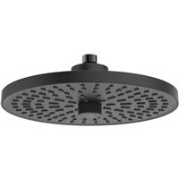 Ideal Standard ALU+ Ideal Rain Shower Head 260mm in Silk Black Aluminium