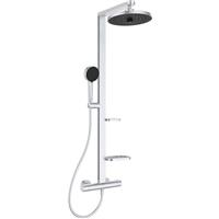 Ideal Standard ALU+ Ceratherm Thermostatic Bar Mixer Shower Set in Silver Aluminium