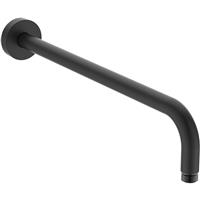 Ideal Standard Idealrain Round Wall Arm 400mm in Silk Black
