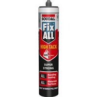 Soudal Fix All High Tack Adhesive & Sealant 290ml in Grey