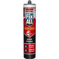 Soudal Fix All High Tack Adhesive & Sealant 290ml in Brown