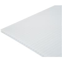 Solstice Triplewall Polycarbonate Sheet 2500mm x 690mm x 16mm 3 Pack (3 Pack) in Opal