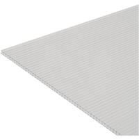 Solstice Twinwall Polycarbonate Sheet 3000mm x 690mm x 6mm 5 Pack (5 Pack) in Clear