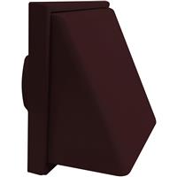 Airvent Round Ducting Cowled Outlet 100mm in Brown