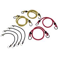 Minotaur Bungee Cord Set Assorted (8 Piece) Latex