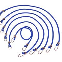 Minotaur Heavy-Duty Bungee Cord Set 10mm x 900mm (6 Pack) in Blue Latex