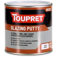 Toupret Glazing Putty 1kg in White Acrylic