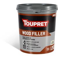Toupret Ready Mixed Wood Filler 1.25kg Off White in Off-White