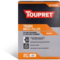 Toupret Tough Multi Filler 2kg in White