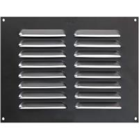 MAP Aluminium Louvre Vent 9" x 6" in Anthracite