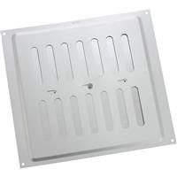 MAP Aluminium Adjustable Vent 9" x 9" in Silver