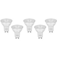 Wessex Electrical Wessex LED GU10 Glass Bulbs 2W Cool White 230lm (5 Pack)
