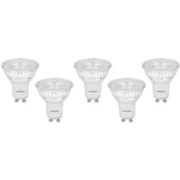 Wessex Electrical Wessex LED GU10 Glass Bulbs 2W Warm White 230lm (5 Pack)