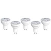 Wessex Electrical Wessex LED GU10 Bulbs 2W Warm White 230lm (5 Pack) Plastic