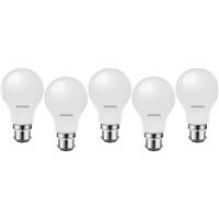 Wessex Electrical Wessex LED A60 GLS Dimmable Bulbs 5.9W BC Warm White 806lm (5 Pack) Plastic