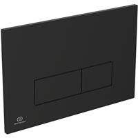 Ideal Standard Oleas P2 Dual Flush Plate in Black