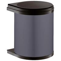 Hafele Waste Bin 15L Anthracite in Dark Grey