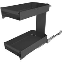 Hafele Pull Out Basket 300mm in Lava Grey