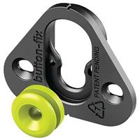 Hafele Hfele Button-fix type 1 Parallel Panel Fixing Set Pannel fixing (10) in Black + Green
