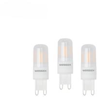 Wessex Electrical Wessex LED G9 Dimmable Capsule Lamps 2.2W Warm White 300lm (3 Pack)