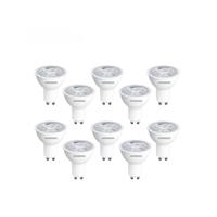 Wessex Electrical Wessex LED GU10 Dimmable Bulbs 3W Cool White 345lm (10 Pack) Plastic