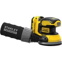 Stanley FatMax V20 18V 125mm Random Orbital Sander 1 x 2.0Ah in Yellow