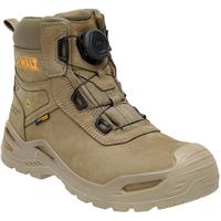 DeWalt Lander Waterproof BOA Safety Boots Size 9 in Stone Rubber