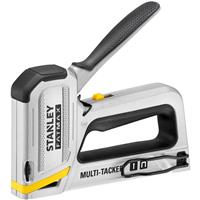 Stanley FatMax 2-in-1 Heavy Duty Staple Gun in Silver Aluminium