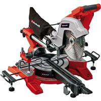 Einhell 2100W 254mm Double Bevel Sliding Mitre Saw 240V in Red Aluminium