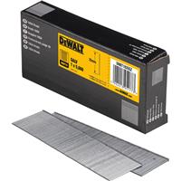 DeWalt Galvanised Straight Brad Nails 35mm 18g (5000 Pack) in Silver
