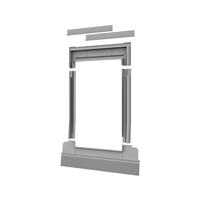 Dakea Tile Flashing S6A in Grey Aluminium