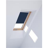 Dakea Roof Window Blackout Blind 55cm x 98cm in Dark Blue Aluminium