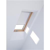 Dakea Roof Window Blackout Blind 78cm x 118cm in White Aluminium