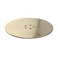 Viva Shower Trap Dome Cover Brushed in Brass