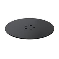 Viva Shower Trap Dome Cover Matt in Black Brass