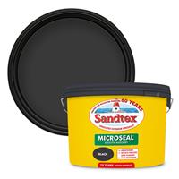 Sandtex Ultra Smooth Masonry Paint 10L in Black