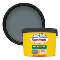 Sandtex Ultra Smooth Masonry Paint 10L in Slate Grey